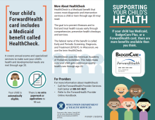 Thumbnail of Medicaid HealthCheck brochure.