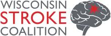 Logo for the Wisconsin Stroke Coalition