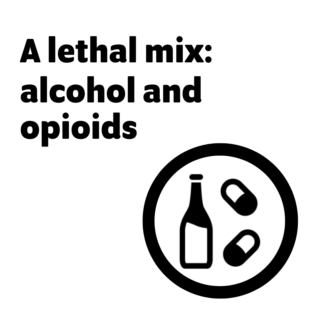 A lethal mix: alcohol and opioids