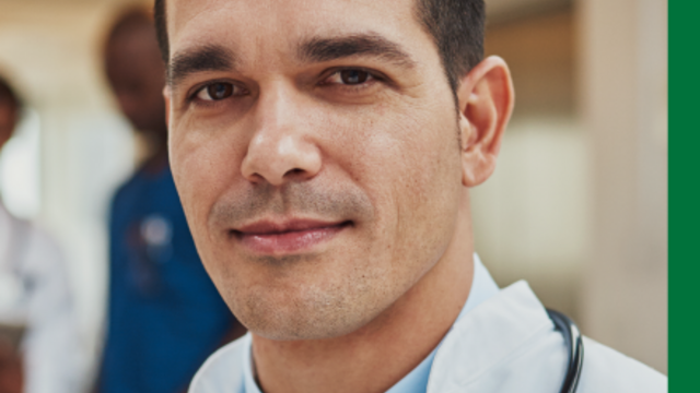 Close up of a doctor