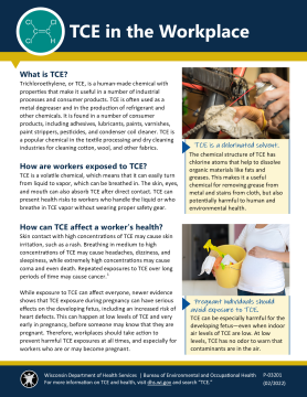 TCE in the Workplace, P-03201