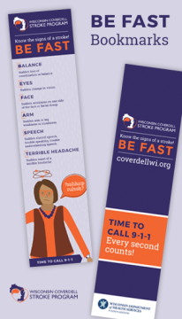 Be Fast Stroke Book Mark