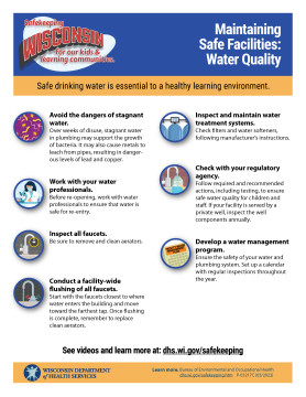 Safekeeping Wisconsin: Maintaining Safe Facilities: Water Quality, P-03217C