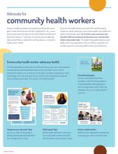 Community Health Worker screenshot of Key Decision Maker Summary