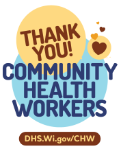 Community Health Worker Thank You Tote Bag Full Color Graphic 8x10