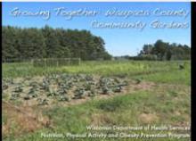 Image associated with link to Waupaca County Community Gardens video
