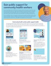 Community Health Workers Gain Support - Infographic Thumbnail