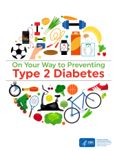 CDC On your way to preventing type 2 diabetes illustration