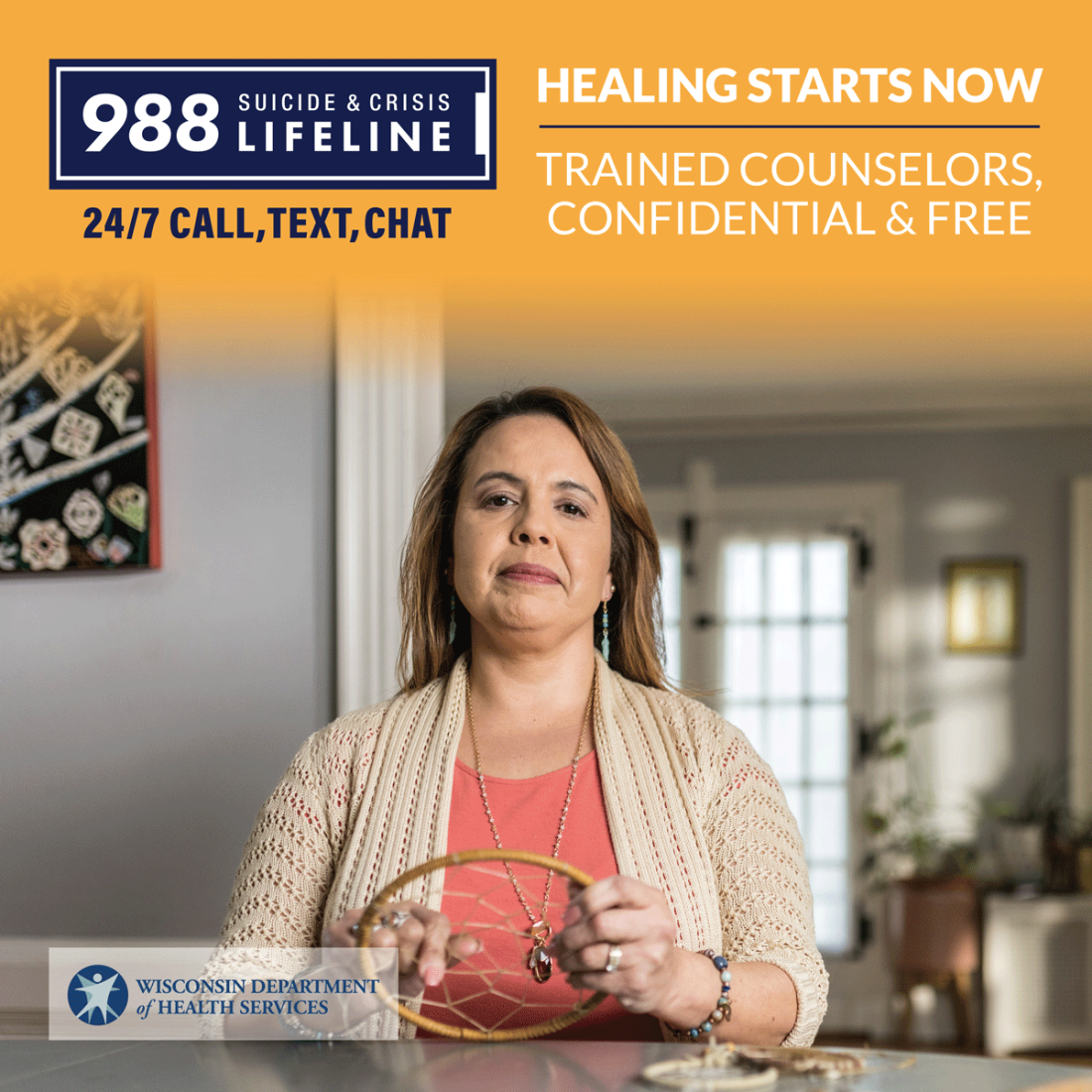 Adult - Healing starts now - 988 Suicide & Crisis Lifeline