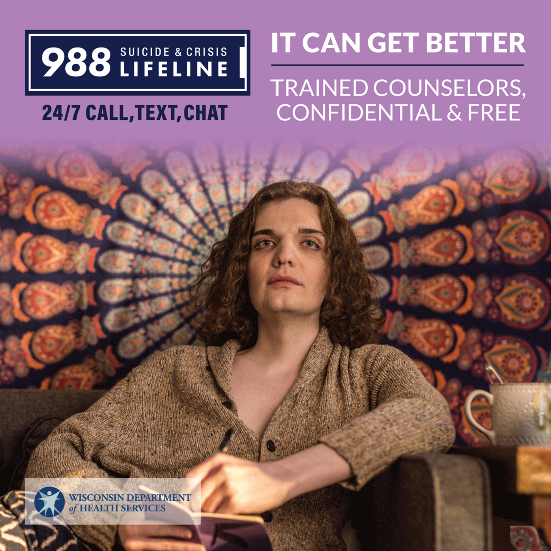 Adult - It can get better - 988 Suicide & Crisis Lifeline