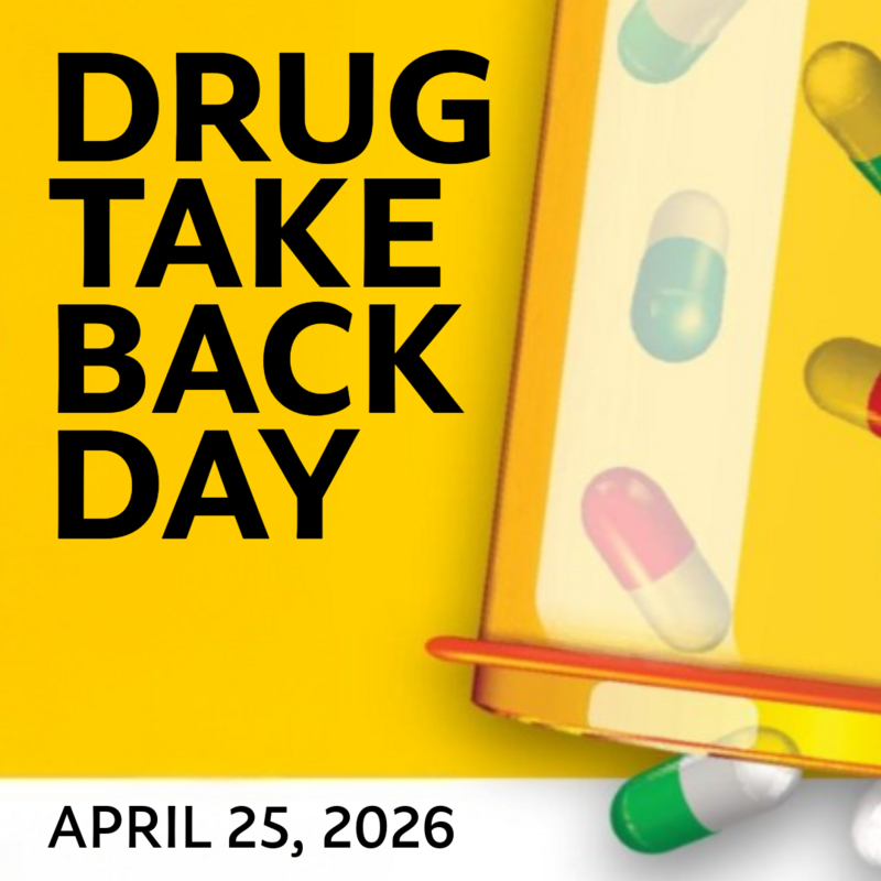 Drug Take Back Day - April 25, 2026